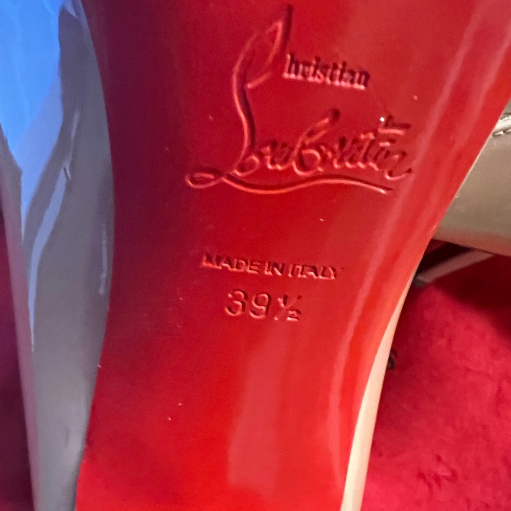 Have 2 red bottom shoes for sale